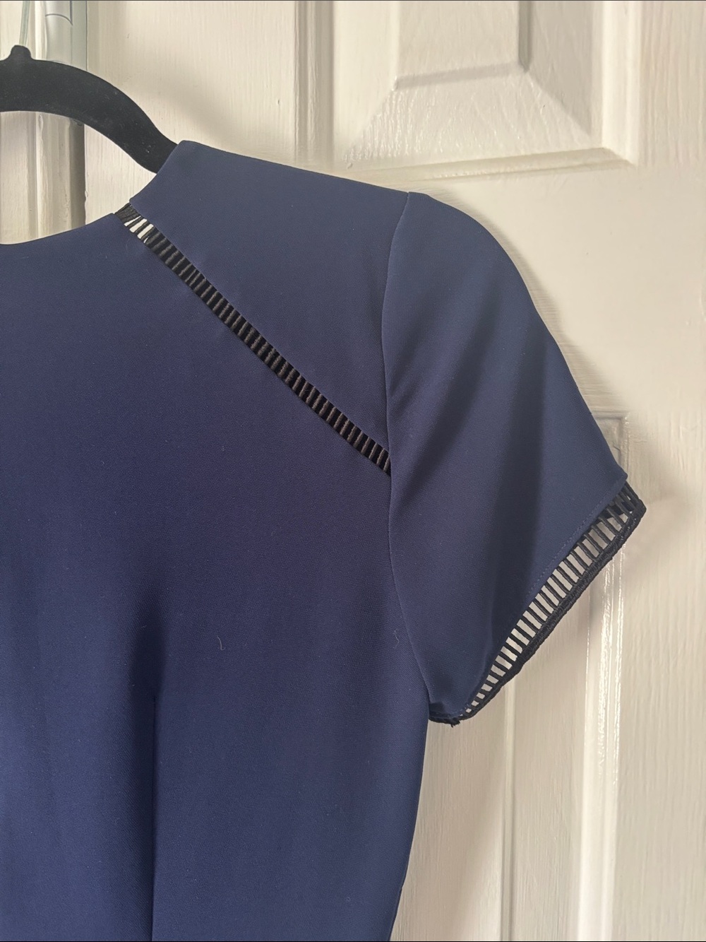 Shoshanna Navy and Black dress - Picture 6 of 7